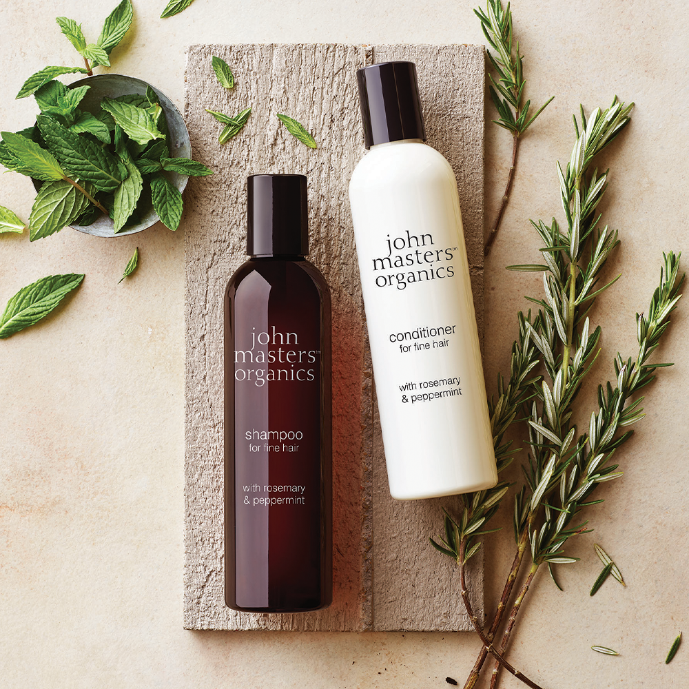 John Masters Organics Conditioner for Fine Hair with Rosemary & Peppermint (236ml/473ml)