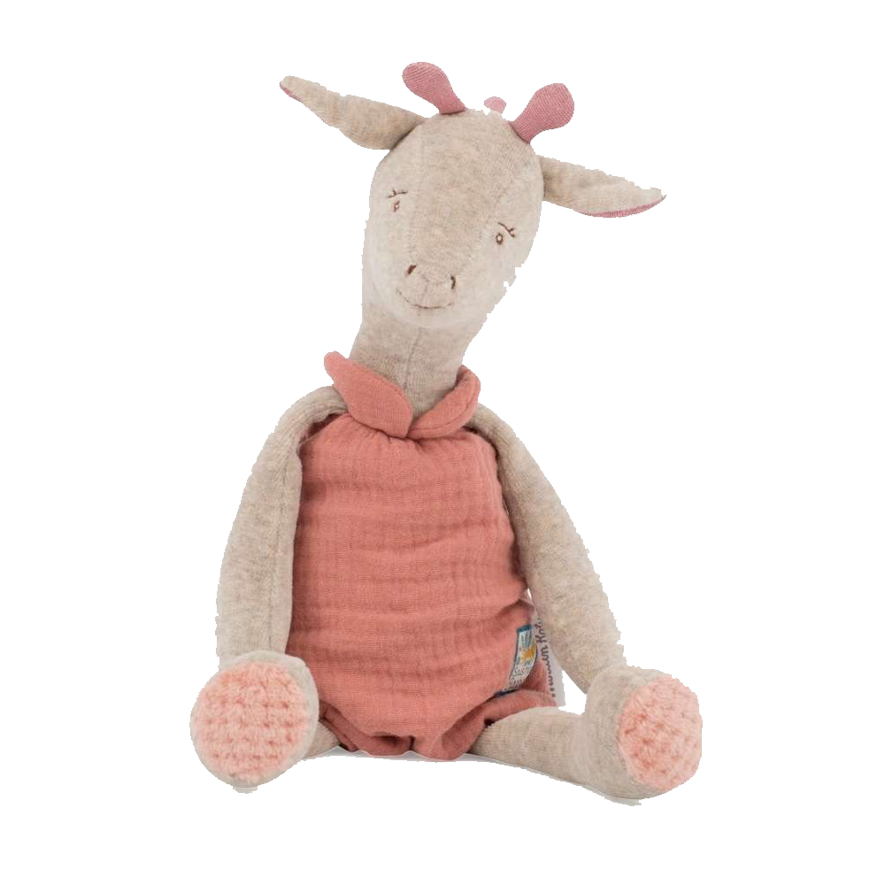 Moulin Roty Giraffe doll gift set