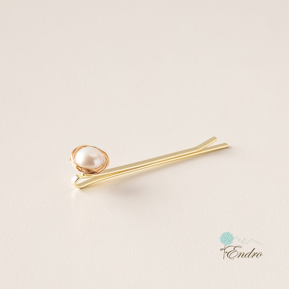 Endro ACC Classic Pearl Hair Clip (Style A)