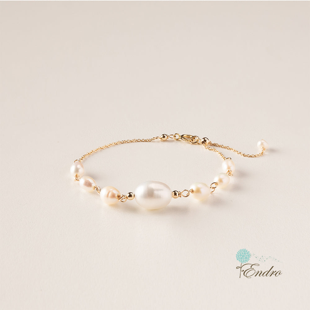 Endro ACC【Mommy & Girl】Famillie Pearl Bracelet