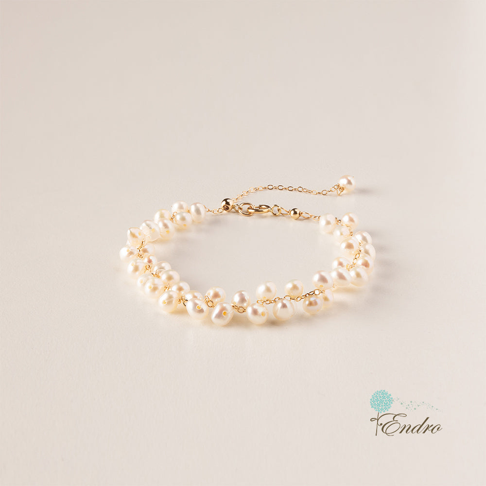 Endro ACC【Mommy & Girl】Figlia Pearl Bracelet