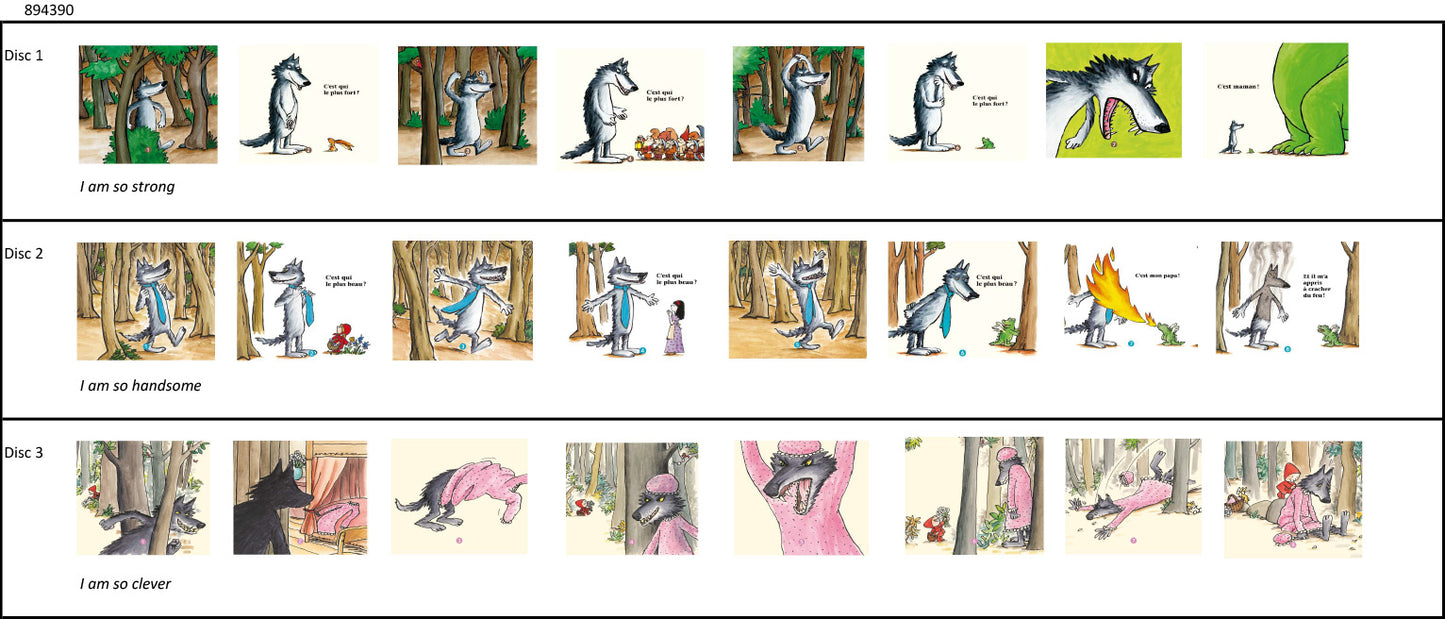 Moulin Roty Storybook Torch (Wolf)