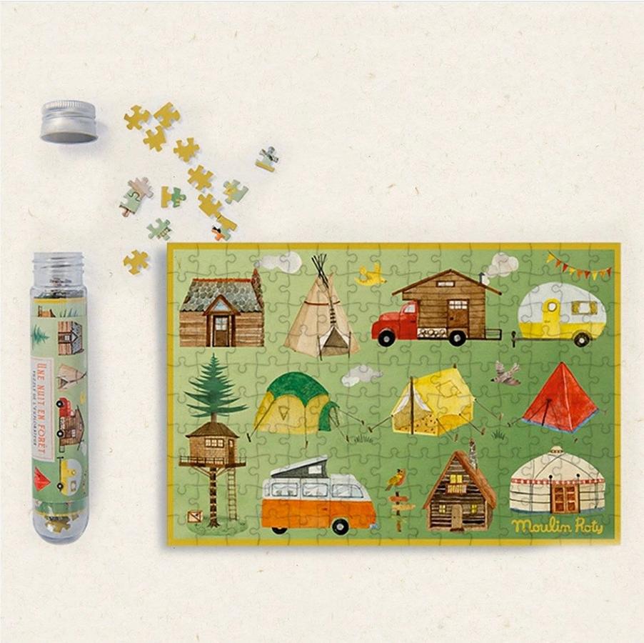 Moulin Roty Garden Party Capsule Puzzle-Midnight Forest (150pcs)