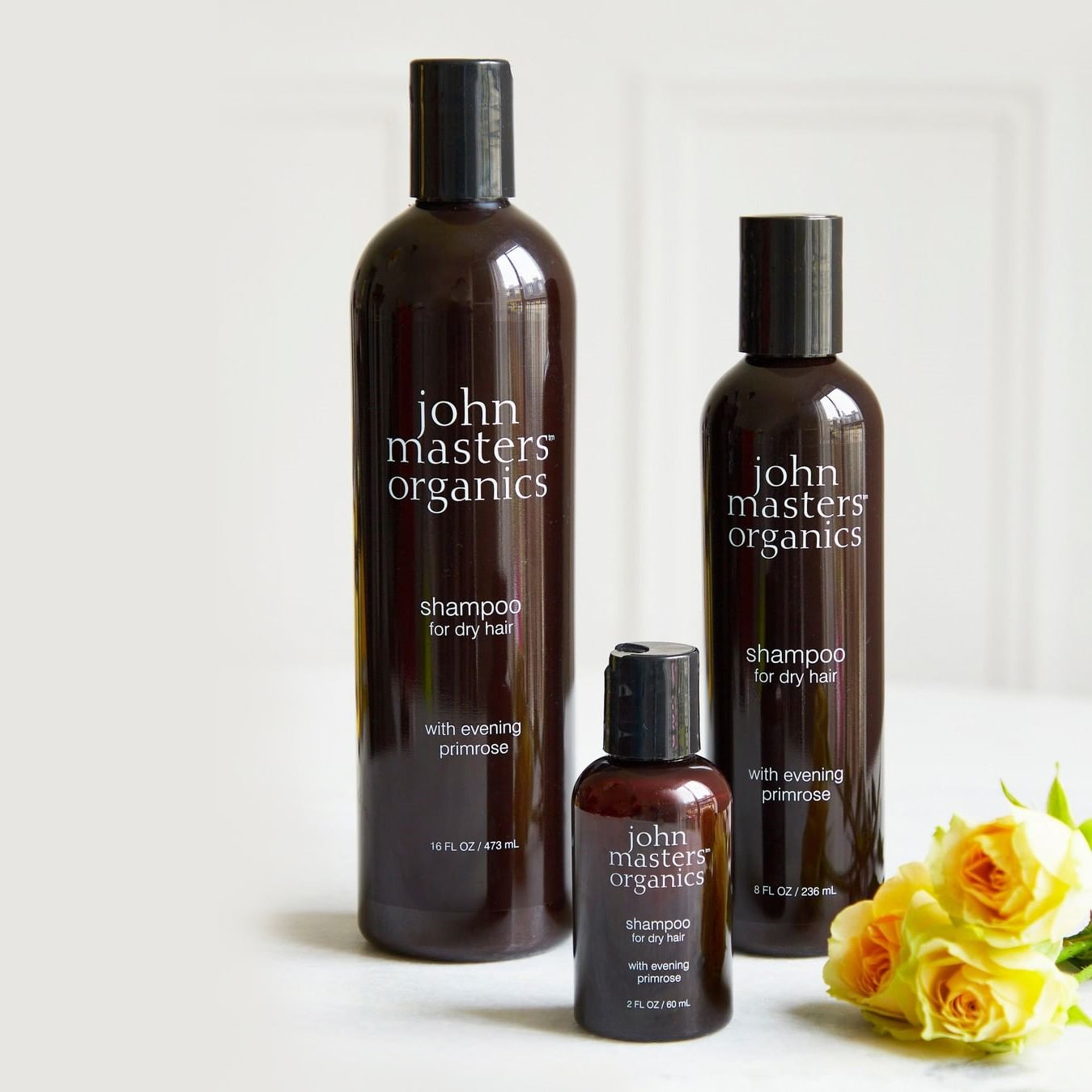 John Masters Organics Shampoo for Dry Hair with Evening Primrose (236ml/473ml)
