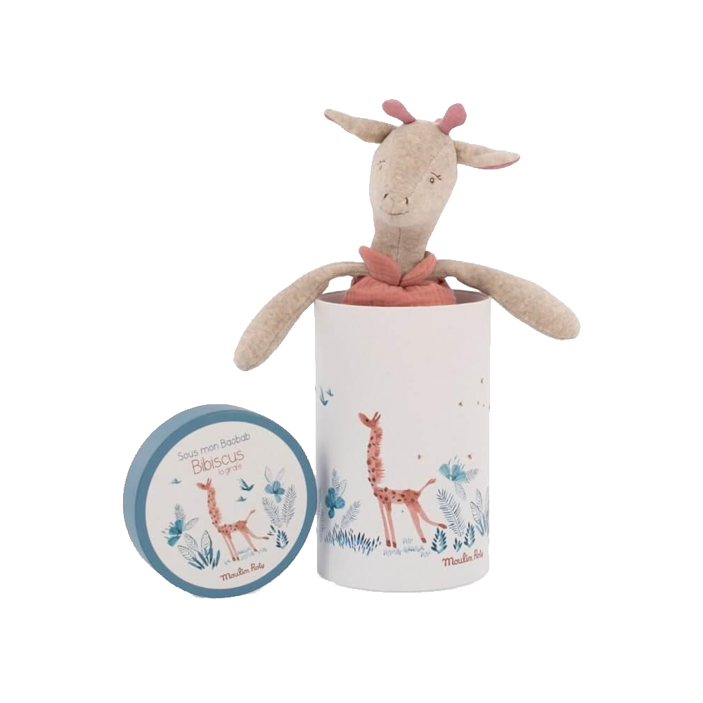 Moulin Roty Giraffe doll gift set