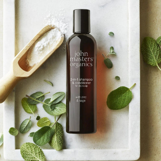 John Masters Organics Shampoo With Zinc & Sage (236ml/473ml)