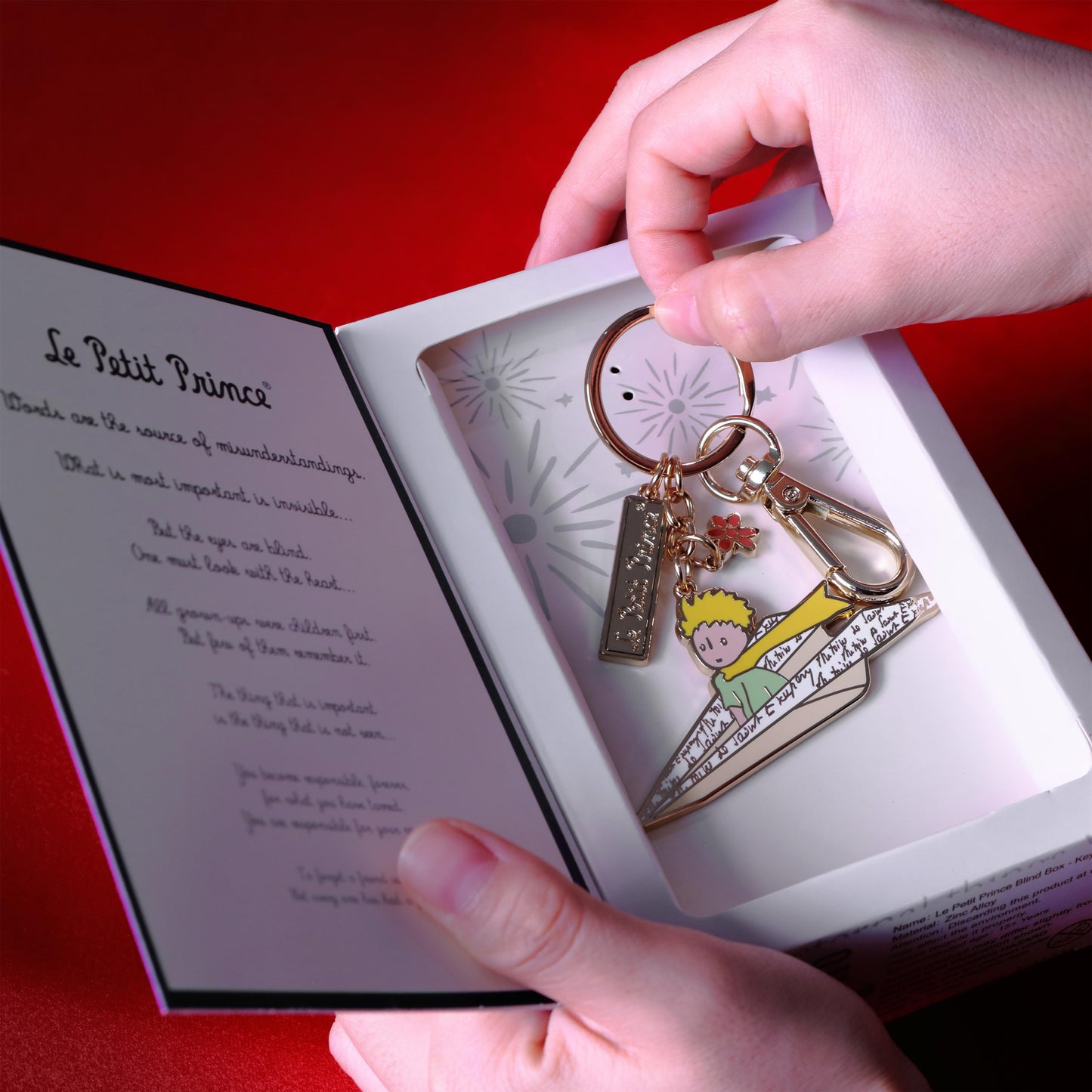 VIPO x Le Petit Prince ชุดเซ็ตของขวัญ พวงกุญแจเจ้าชายน้อย