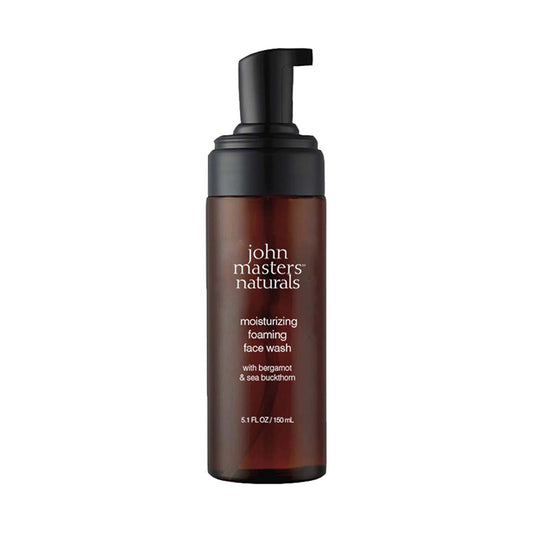 John Masters Naturals Moisturizing foaming face wash with bergamot & sea buckthom 150ml