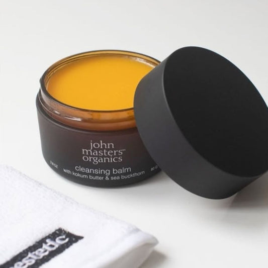 John Masters Organics Cleansing Balm with kokum butter & sea buckthorn 80g