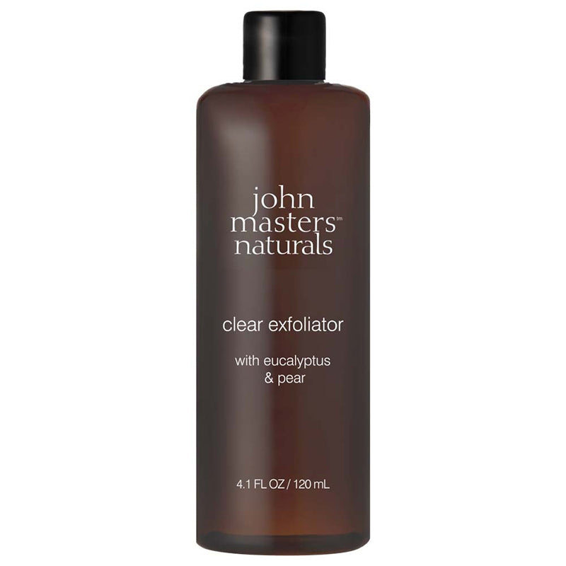 John Masters Naturals Clear Exfoliator with eucalyptus & pear 120ml