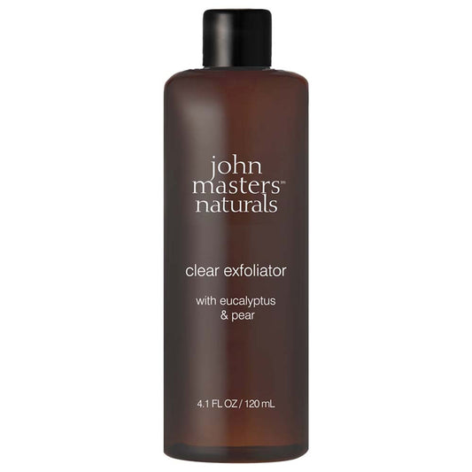 John Masters Naturals Clear Exfoliator with eucalyptus & pear 120ml