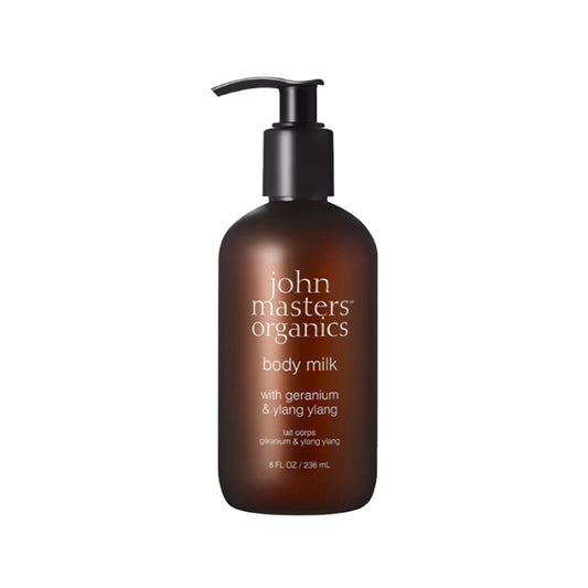 John Masters Organics Body Milk with geranium & ylang ylang 236ml
