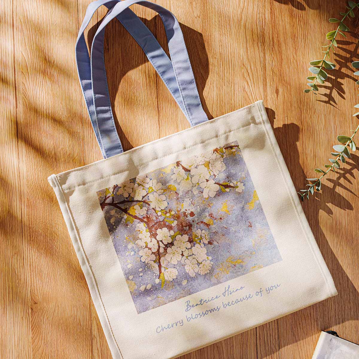 Beatrice Hsiao Flower Heart – Canvas Tote Bag