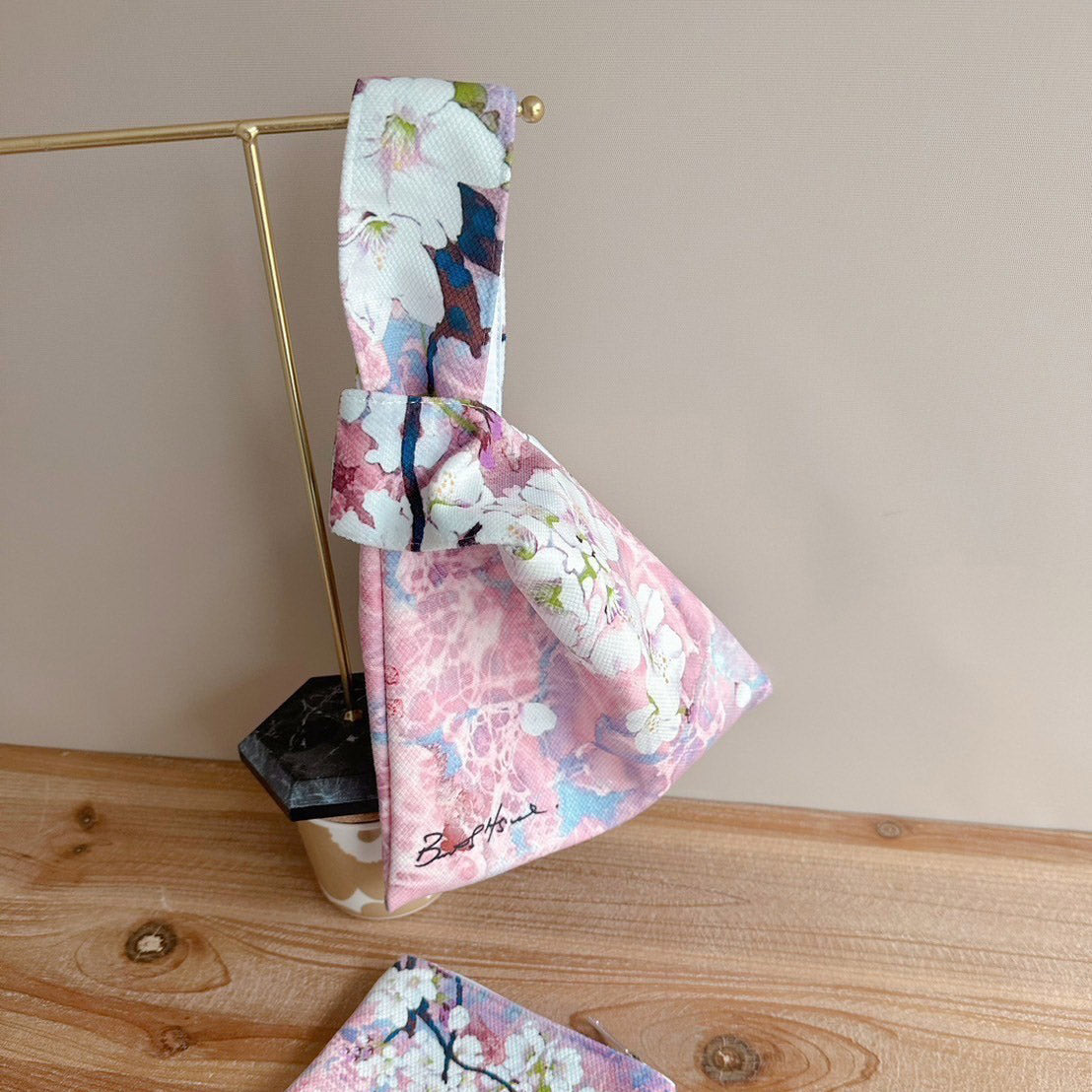 Beatrice Hsiao Early Sakura Series – Wristlet Bag