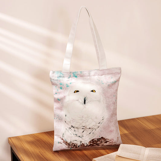 Beatrice Hsiao Snowy Owl – A4 Shoulder Bag