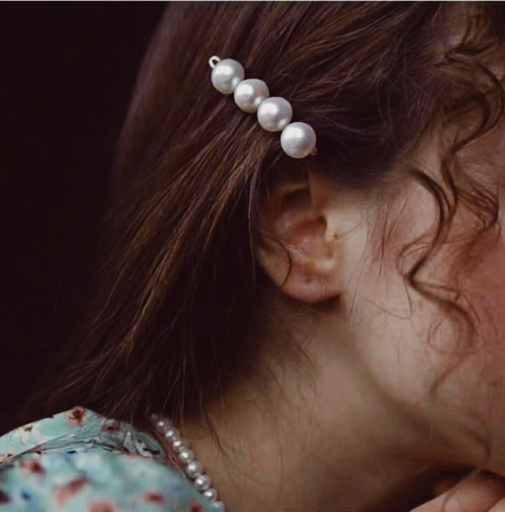 Endro ACC Grape Pearl Hair Clip (1 pc)