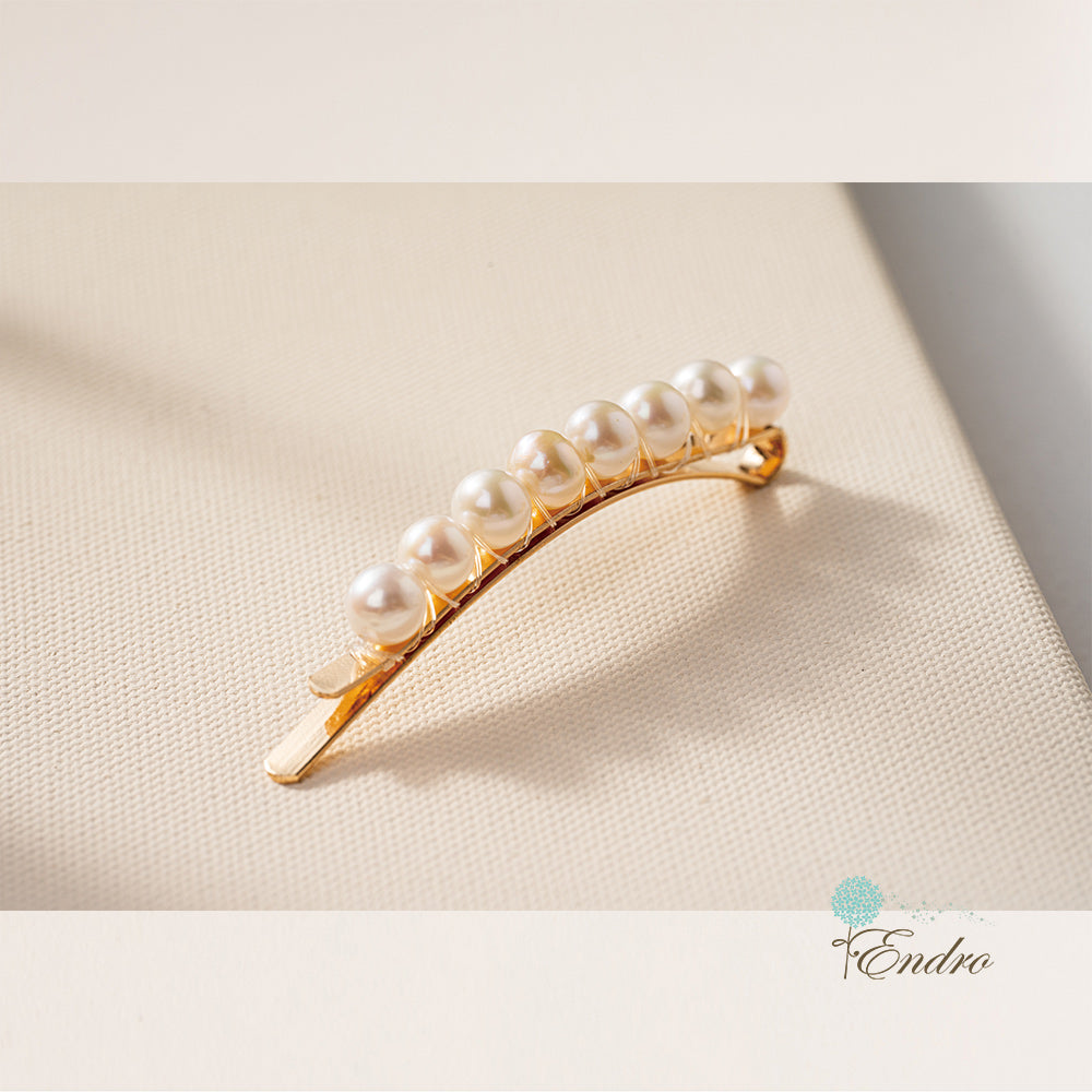 Endro ACC Princess Pearl Hair Clip (Style A)
