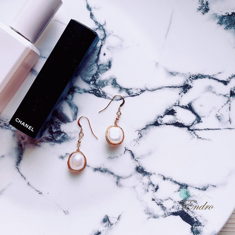 Endro ACC Baby Baroque Pearl Earrings