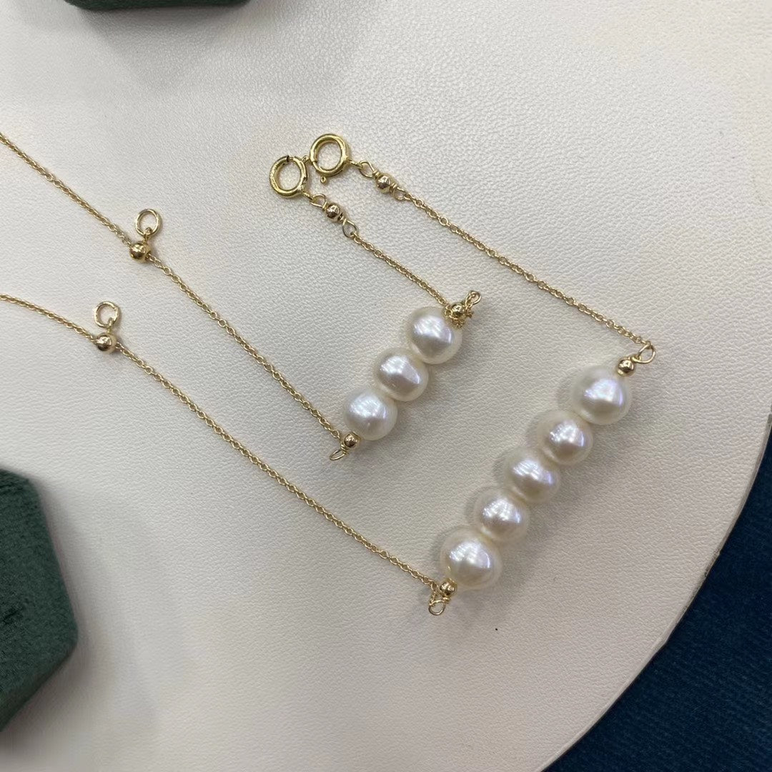 Endro ACC【Mum & Me】Heart-to-Heart Pearl Bracelet