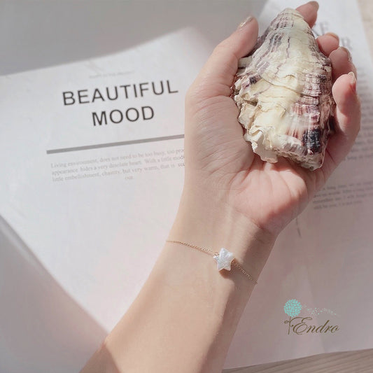 Endro ACC【Mum & Me】Guardian Star Pearl Bracelet