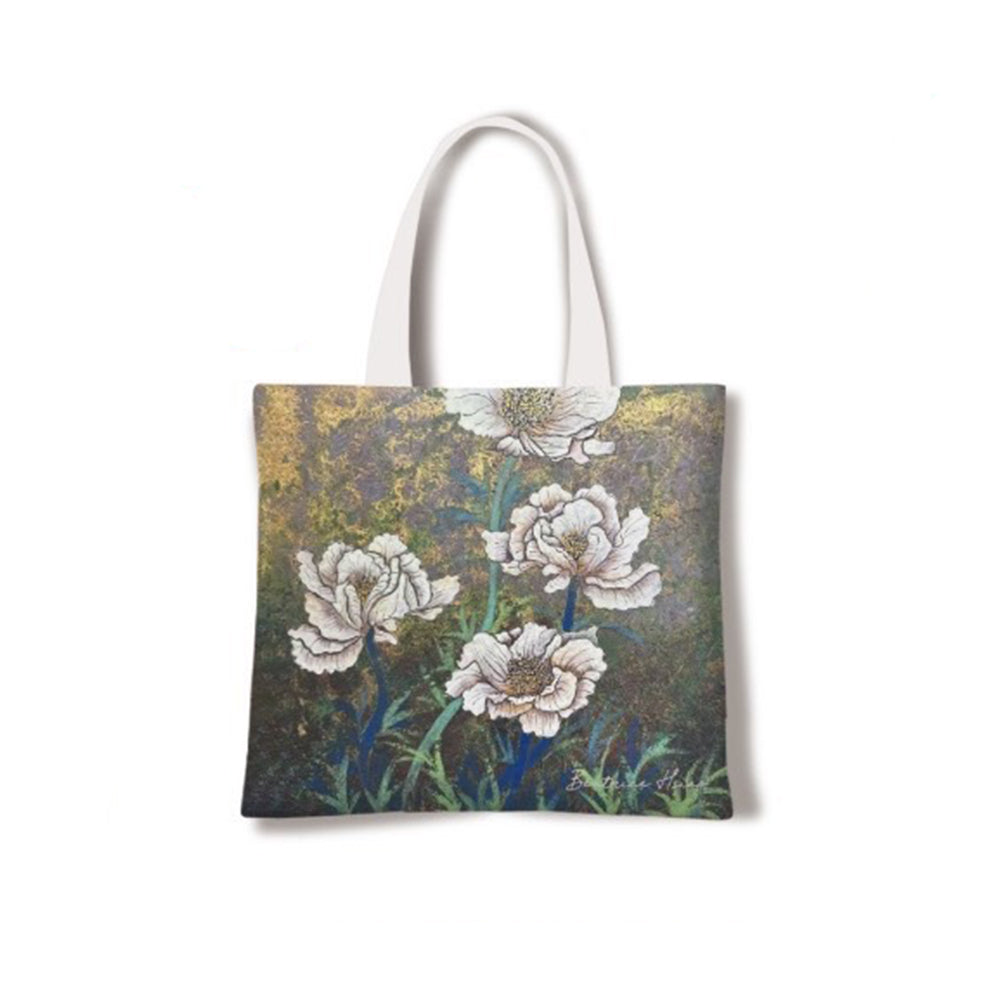 Beatrice Hsiao Romantic French Bloom – Zippered Tote Bag(S)
