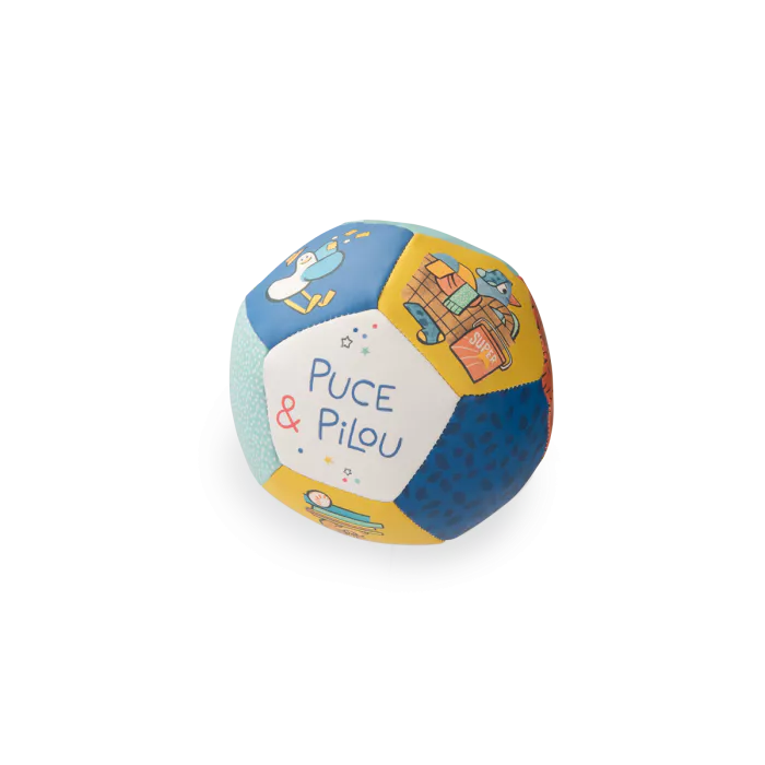 Moulin Roty Soft Ball (Puce & Pilou)