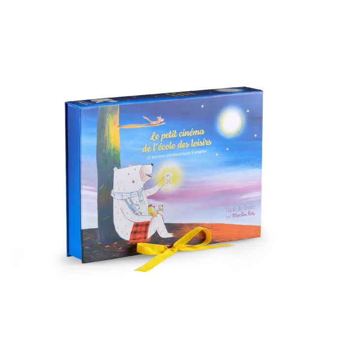 Moulin Roty Storybook Torch Theater Set – Flagship Edition (Polar Bear)