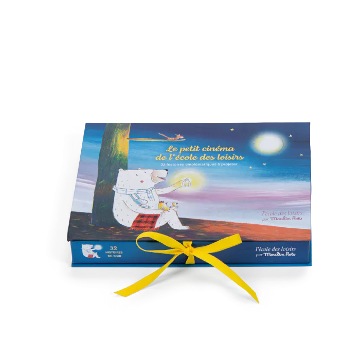 Moulin Roty Storybook Torch Theater Set – Flagship Edition (Polar Bear)