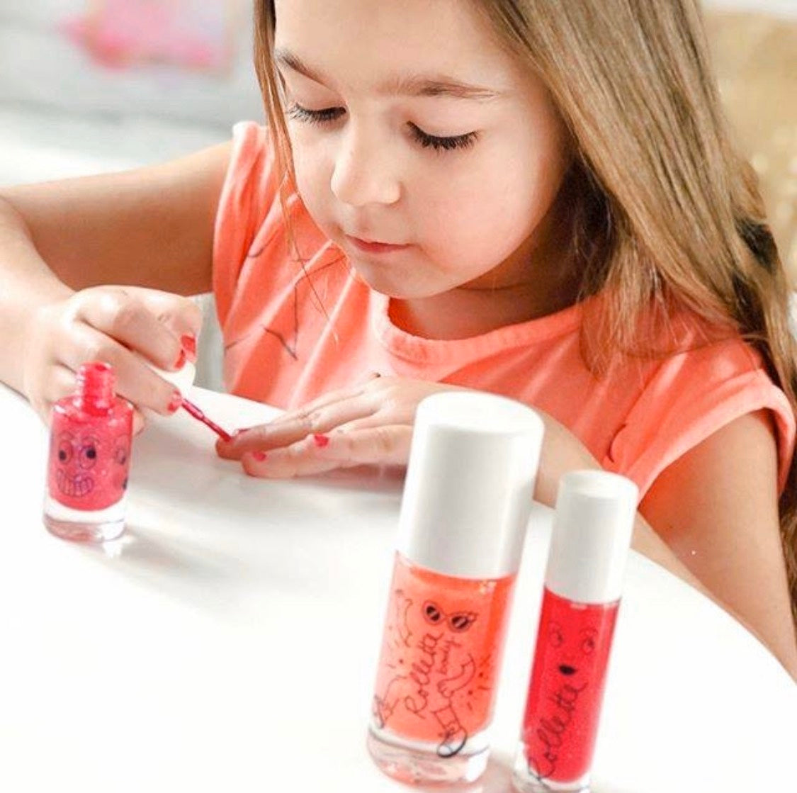 nailmatic kids set of two water-based nailpolishes+nailstickers (POP)
