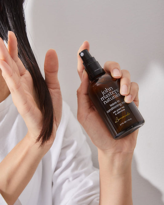 John Masters Naturals Leave-In Conditioning Mist with Green Tea & Calendula(Lemonade) 110ml