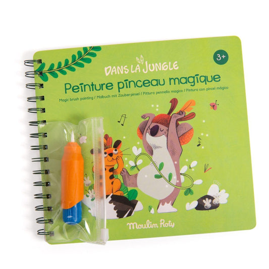 Moulin Roty Dans la Jungle Magic Brush Painting